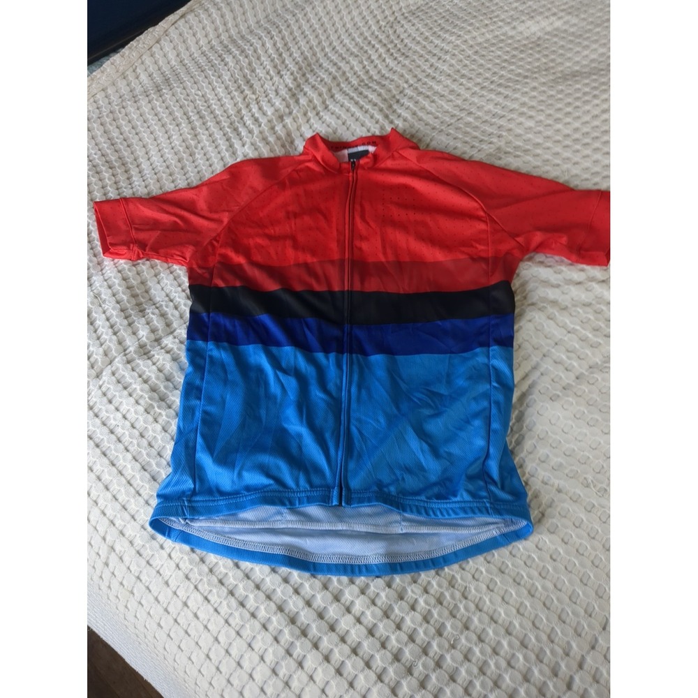 Twin Six Airies Micro Plus Cycling Jersey Full Zip Short Sleeve Men's Sz Medium